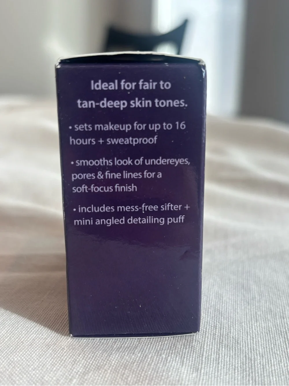 Tarte Setting Powder Translucent Creaseless Makeup Powder Full Size NEW